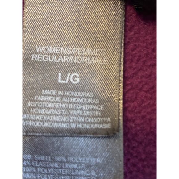 THE NORTH FACE Winter Jacket Womens L Purple Full Zip Windwall Outdoor Gorpcore - Picture 7 of 16